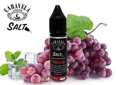 Líquido Purple Ice - SaltNic / Salt Nicotine | Caravela