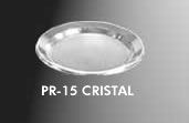 Prato Plastico 15cm Cristal Copaza 1000 unids