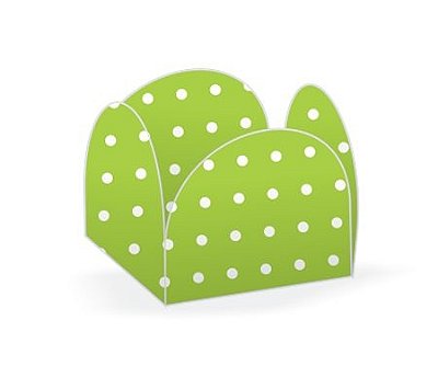 Forma Papel Cartão Petalas Poá Verde Limão c/50 unids (consultar disponibilidade antes da compra)