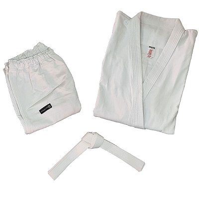 Kimono Adulto de Karatê AX Esportes Branco