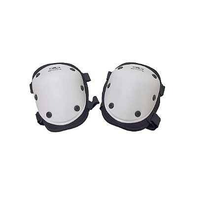 Cotoveleira p/  Skate/Patins Adulto Branco 02224
