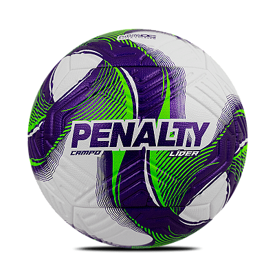 Bola Futebol Campo Líder Nº4 Juvenil Penalty XXV - Bc/Vd/Rx