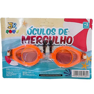 Óculos de Natação Infantil JR - Laranja