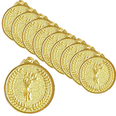 Medalha Honra ao Mérito TOCHA Ouro AX 64mm- FA485-435 - PACK COM 10