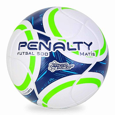 Bola Futsal Penalty Matis 500 IX - Br/Vd/Az