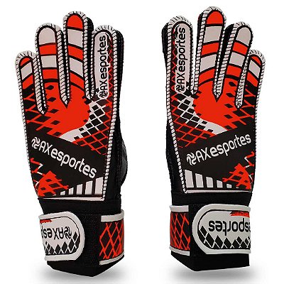 Luva Goleiro INFANTIL AX T05 - Vermelho - M
