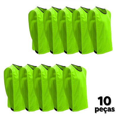 Coletes INFANTIL Esportivo AX - Verde Cítrico - PACK COM 10