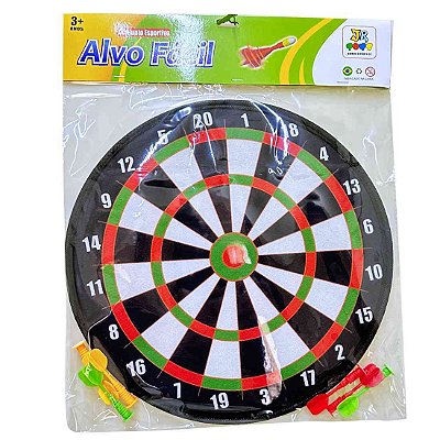 Jogo de Dardo com 6 Dardos Velcro - JR Toys
