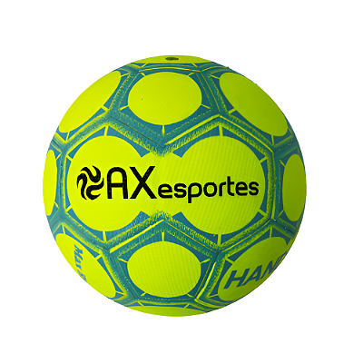 Bola Handebol H2L STAR Oficial Feminina AX PU Ultra Grip Miolo Substituivel - AM/AZ