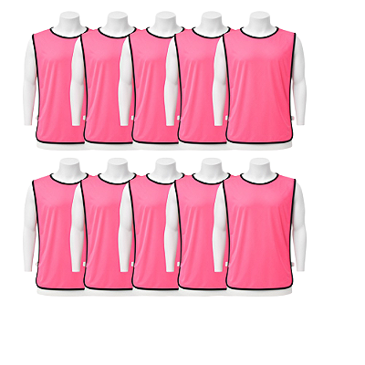 Coletes Adulto AX Esportes - Rosa Cítrico - PACK COM 10
