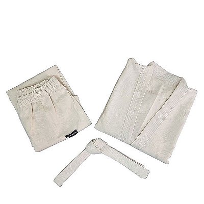 Kimono Infantil de Judô Kids AX Esportes Branco