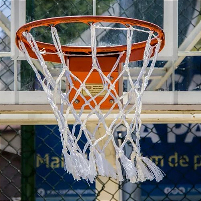 Rede de Basquete Oficial AX Esportes Seda 2mm