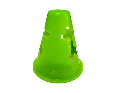 Cone 8cm Mini Flexivel AX Para Skate e Patins Verde 678 - Exclusividade
