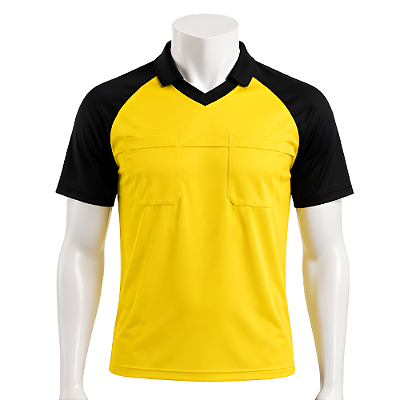 Camisa para Árbitro AX Esportes Amarelo