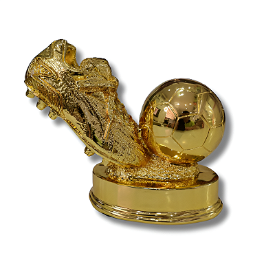 Troféu Chuteira Maciço 17cm AX 549 - EXCLUSIVIDADE