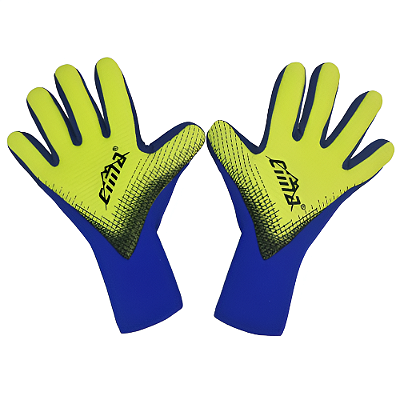 Luva Goleiro Adulto Cima com Bolsa - 761 Am/Az