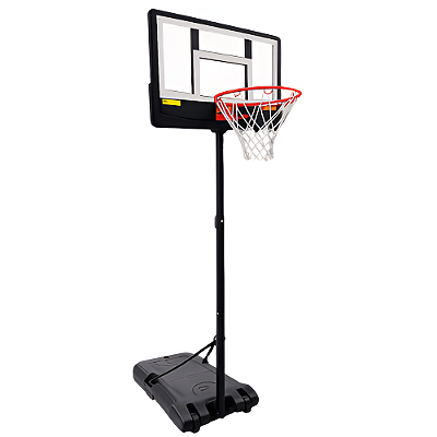 Tabela Basquete Juvenil Acrílico Regulável com Base, Aro Metal e Rede AX - 733