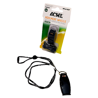 Apito Longo 3D com Cordão 115DB ACM A-527 AX - 747