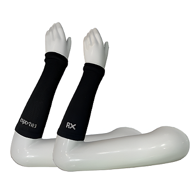 Manguito AX Esportes (Par) - PRETO
