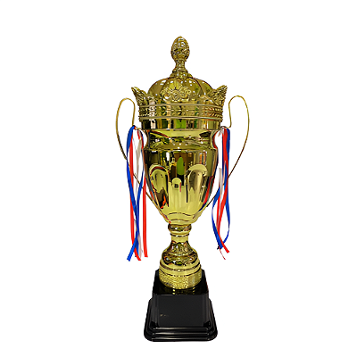 Taça Troféu King Dourada PP 47cm AX - 853
