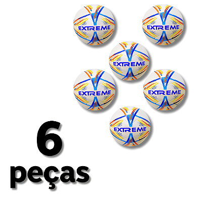 Bola Futebol Campo BARAZOKA Star Extreme PU AX - PACK COM 6 PEÇAS