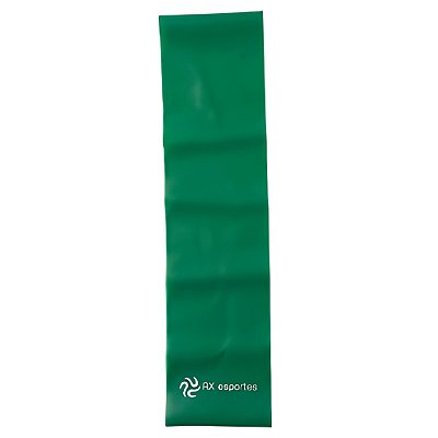 Faixa Elástica Thera Band Leve VERDE AX Esportes PROMO - 891
