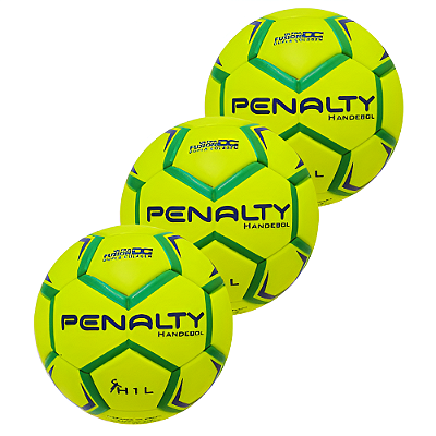 Bola Handebol Penalty H1L Ultra Fusion XXIII Mirim - PACK COM 3 PEÇAS