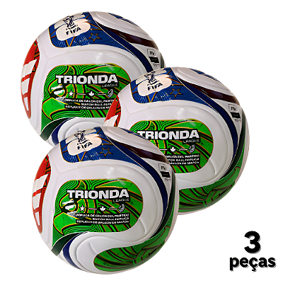 Bola Adidas CAMPO LEAGUE Trionda  WC LGE - PACK COM 3 PEÇAS