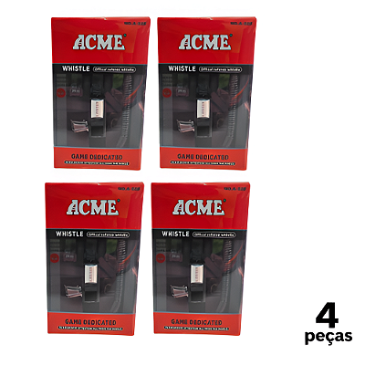 Apito Alta Frequência Acme Whistle A-526 X Kit com 7 Acessórios - 751 - PACK COM 4