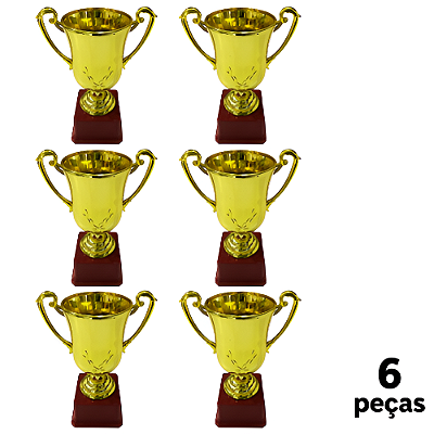 Taça AX Esportes YWA 508 M TAM 20cm - PACK COM 6