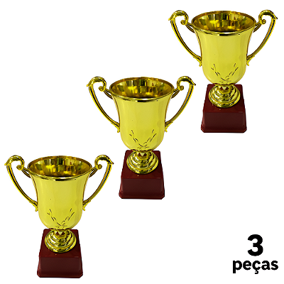 Taça AX Esportes YWA 507 G TAM 23cm - PACK COM 3