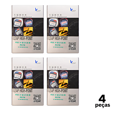 Cronômetro AX Digital Profissional com 30 Voltas - YW270 - PACK COM 4