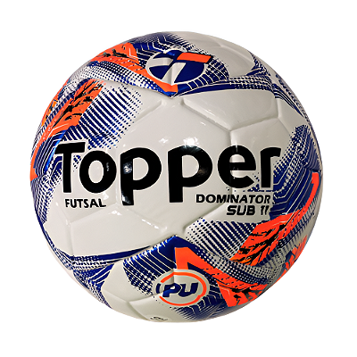 Bola Futebol SALÃO Topper Dominator SUB 11 PU - PROMO