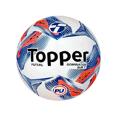 Bola Futebol SALÃO Topper Dominator SUB 11 PU - PROMO