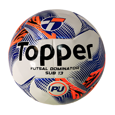 Bola Futebol SALÃO Topper Dominator SUB 13 PU - PROMO
