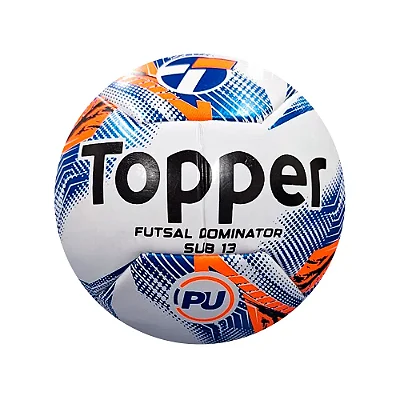 Bola Futebol SALÃO Topper Dominator SUB 13 PU - PROMO
