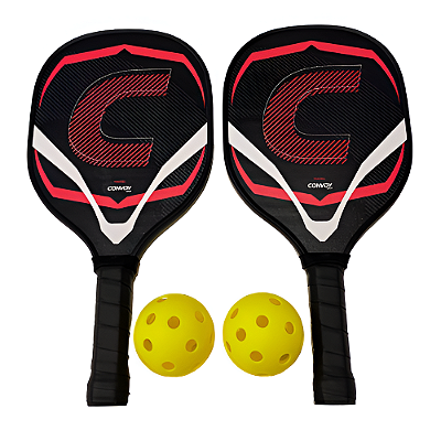 Raquete Pickleball AX CY Madeira 02 Raq. e 2 Bolas - 37137