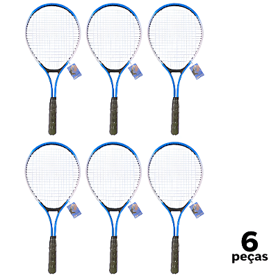 Raquete Tênis Campo AD/JUV 1 Raquetes Ferro AX CY com Bolsa (Unid.)  T27 - 27689 - PACK COM 6