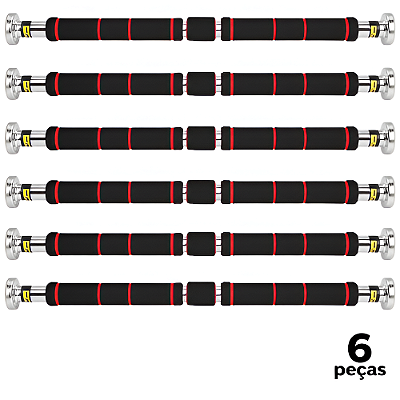 Barra para Porta Tradicional AX Reg 60-100cm  654 - PACK COM 6