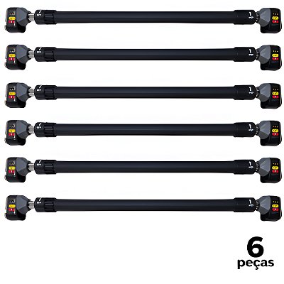 Barra para Porta TOP AX Reg 60-100cm 655 - PACK COM 6