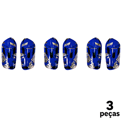 Caneleira Infantil Azul Super Fina AX - 800 - PACK COM 3