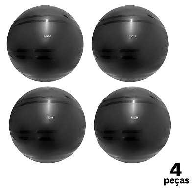 Bola Fitball 55cm Com Bomba AX  PROMO - 476 - PACK COM 4