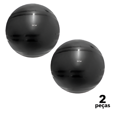 Bola Fitball 55cm Com Bomba AX  PROMO - 476 - PACK COM 2