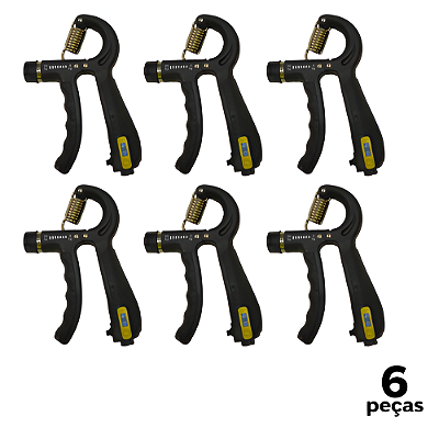 Handgrip Preto Regulável Com Contador AX 610 - PACK COM 6