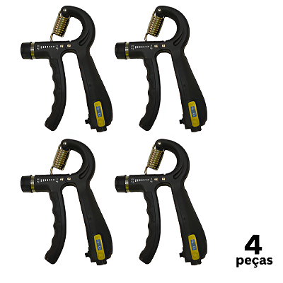 Handgrip Preto Regulável Com Contador AX 610 - PACK COM 4