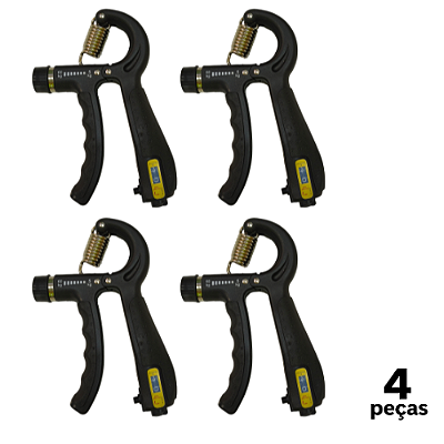 Handgrip Preto Regulável Com Contador AX 610 - PACK COM 4