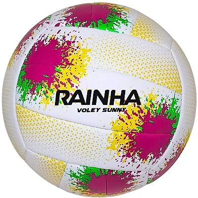 Bola Vôlei Rainha Sunny Costurada Branca - PROMO