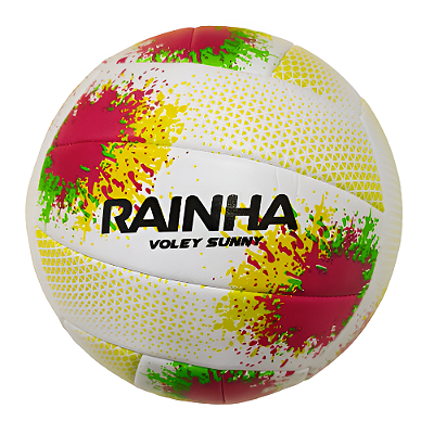 Bola Vôlei Rainha Sunny Costurada Branca - PROMO