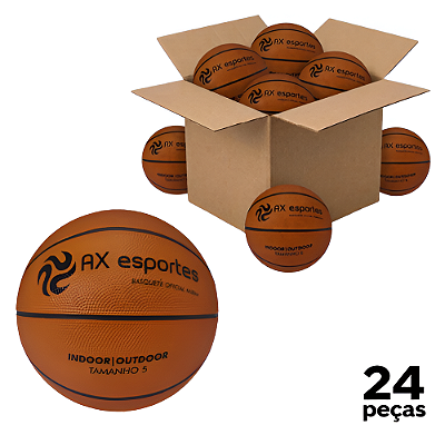 Bola Basquete AX Mirim Infantil TAM 5 Oficial PROMO 701 - CAIXA COM 24