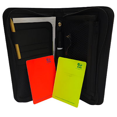 Cartão de Árbitro Kit no Estojo com Apito 22x15 - 063